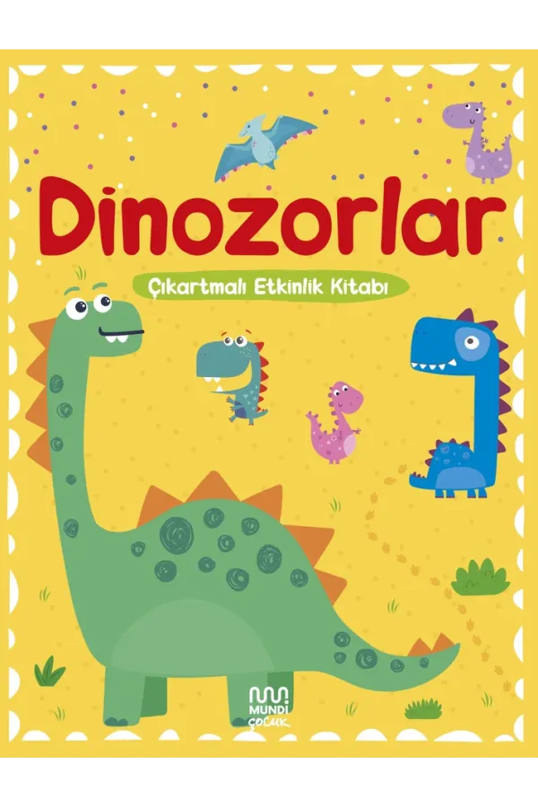 Buttercup / Dinozorlar Çıkartmalı Etkinlik Kitabı