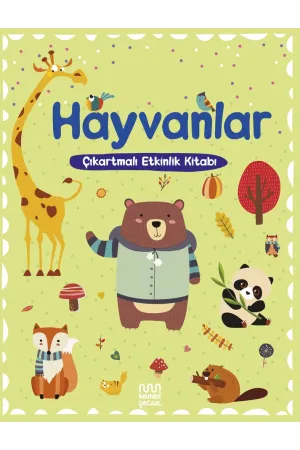 Buttercup / Hayvanlar Çıkartmalı Etkinlik Kitabı