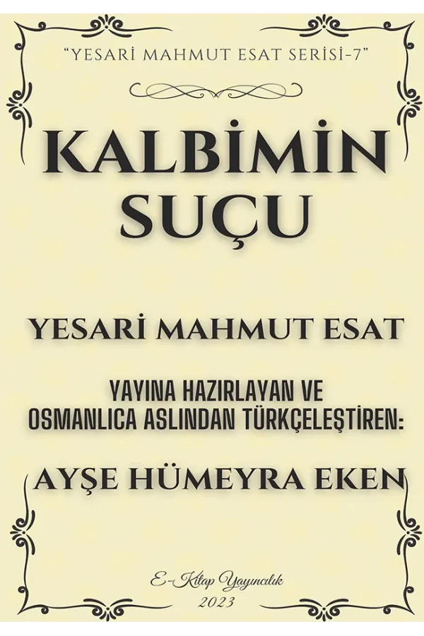 Kalbimin Suçu