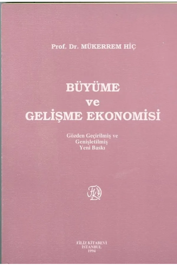 Büyüme ve Gelişme Ekonomisi