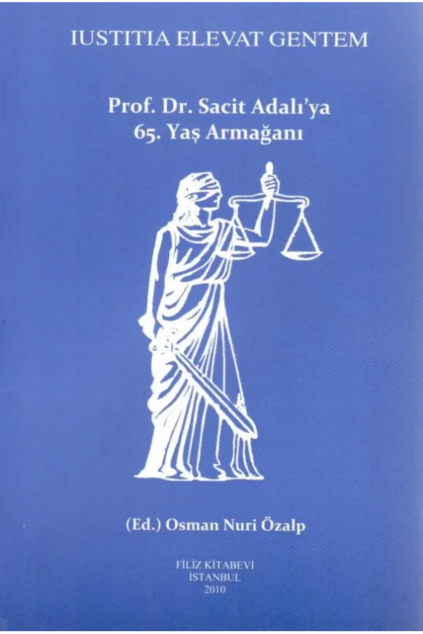 Prof. Dr. Sacit Adalıya Armağan
