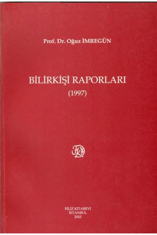 Bilirkişi Raporları 1997