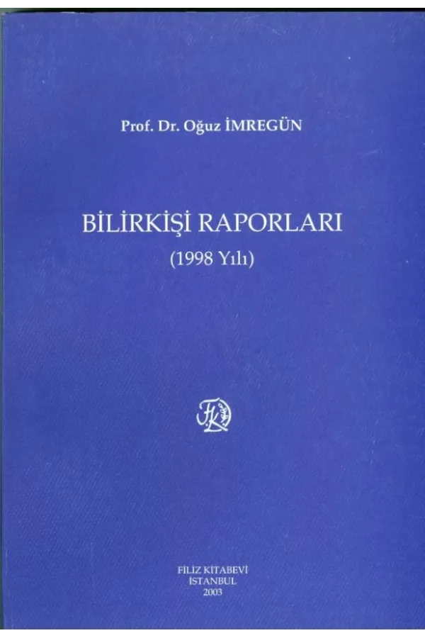 Bilirkişi Raporları 1998