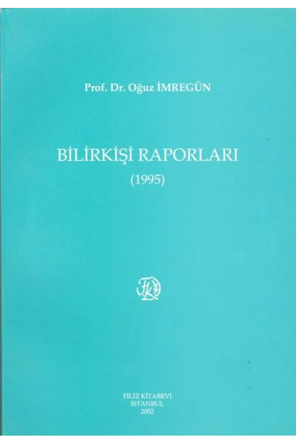 Bilirkişi Raporları 1995
