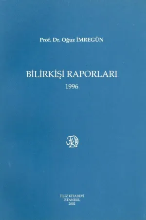Bilirkişi Raporları 1996