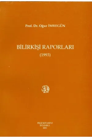Bilirkişi Raporları 1993