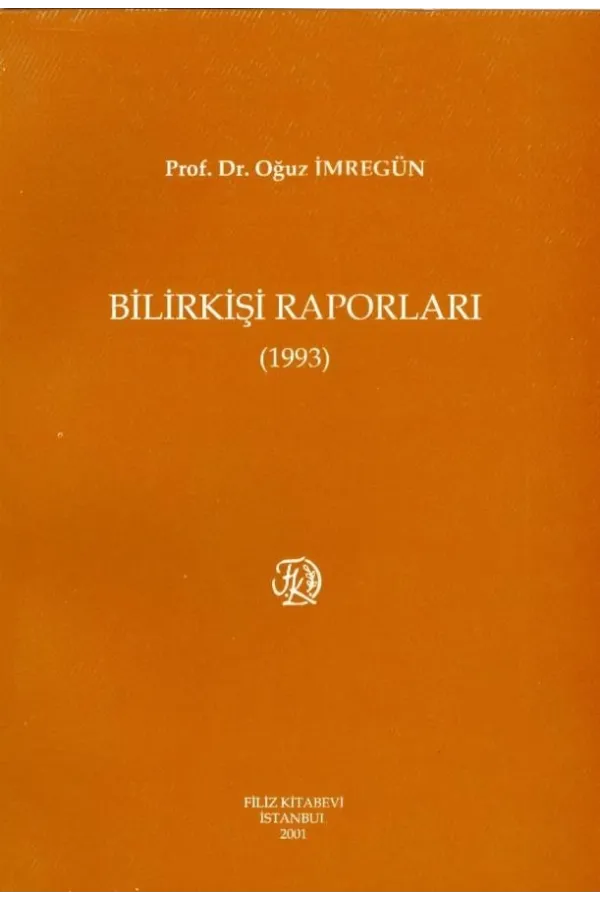 Bilirkişi Raporları 1993