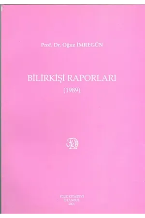 Bilirkişi Raporları 1989
