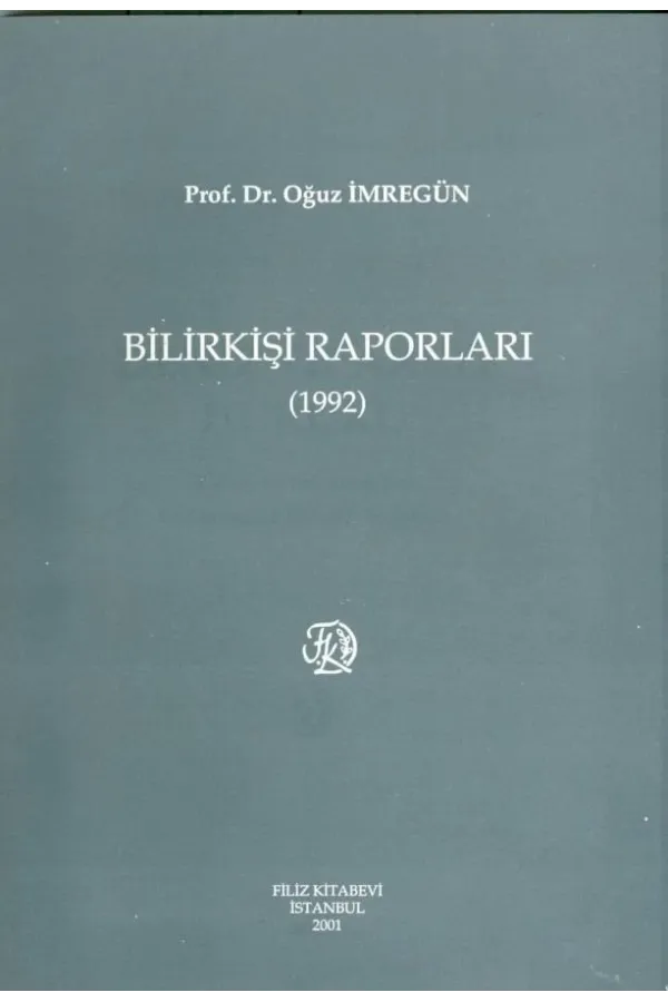Bilirkişi Raporları 1992