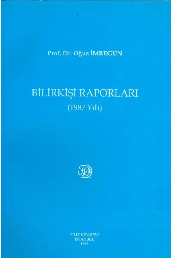 Bilirkişi Raporları 1987