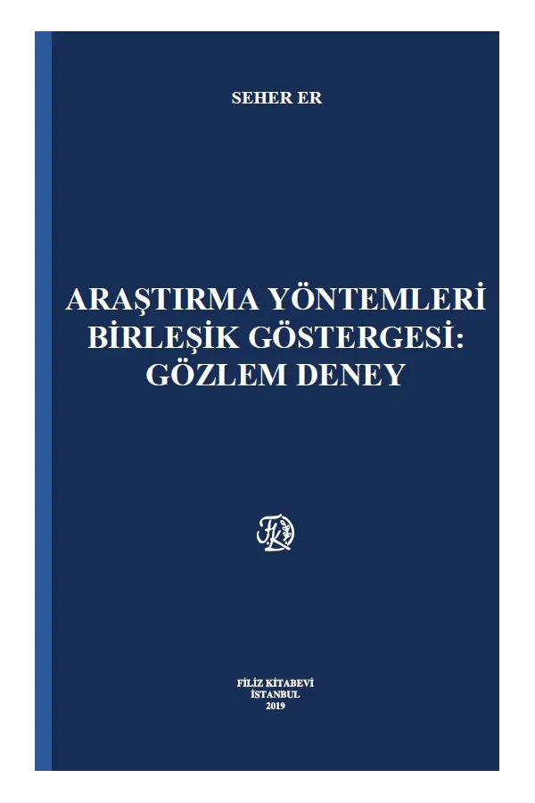 Araştırma Yöntemleri Birleşik Göstergesi : Gözlem Deney