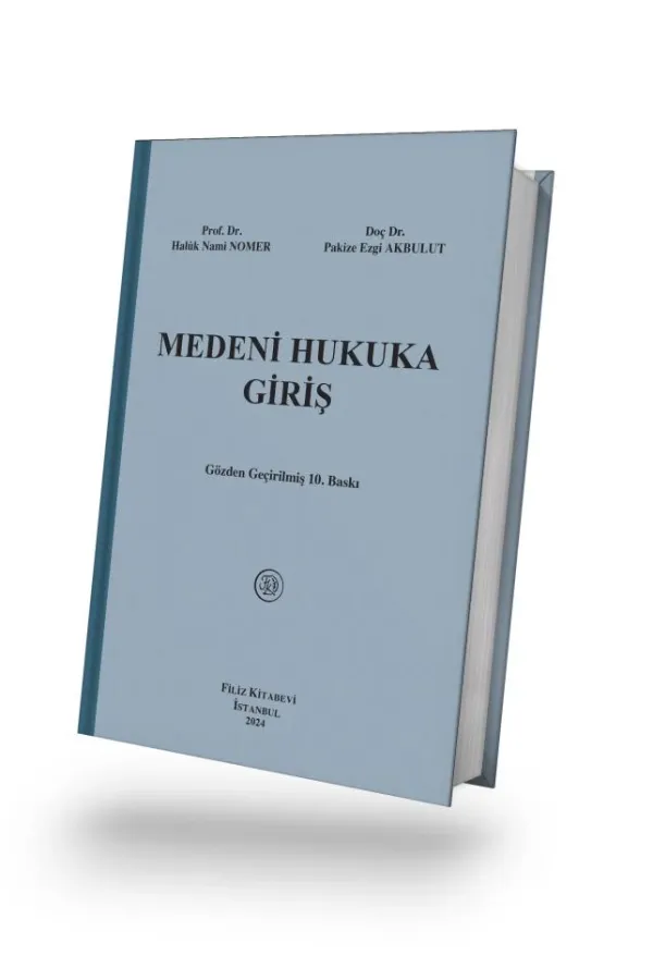 Medeni Hukuka Giriş 10. Baskı