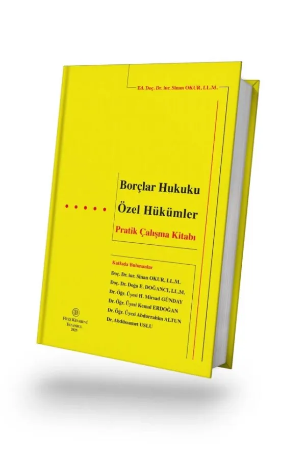 Borçlar Hukuku Özel Hükümler Pratik Çalışma Kitabı
