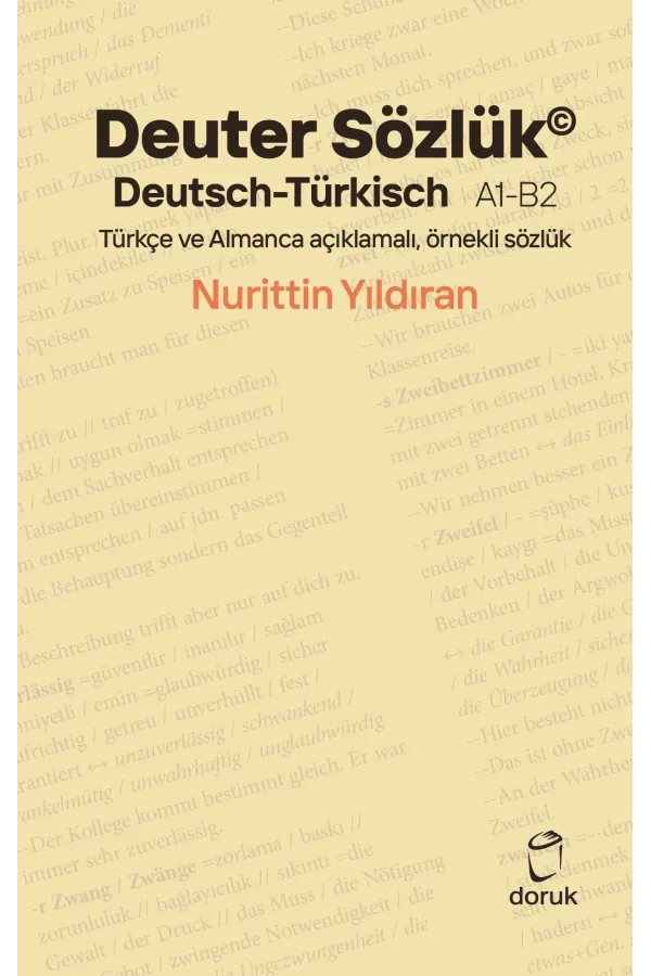 Türkçe Ve Almanca Açıklamalı Örnekli Sözlük