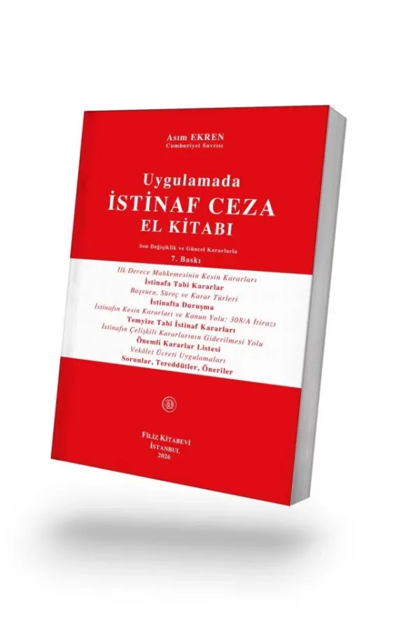 UYGULAMADA İSTİNAF CEZA EL KİTABI
 7.BASKI