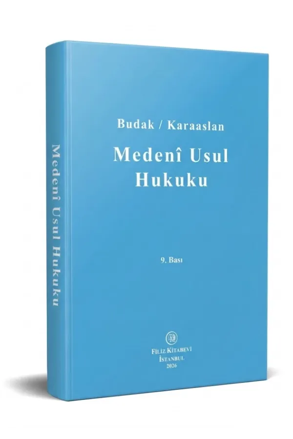 Medeni Usul Hukuku 9.Baskı9. Baskı