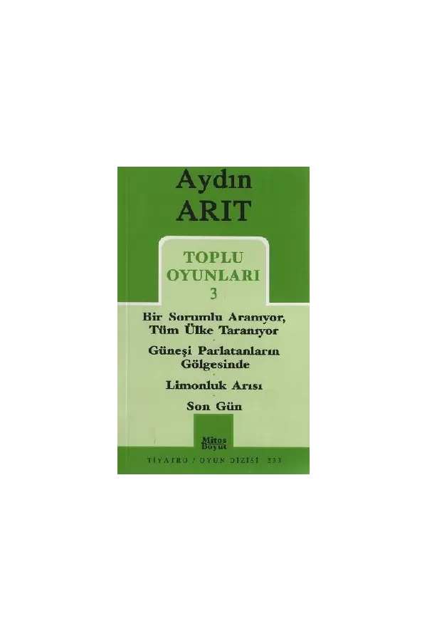 Aydın Arıt - Toplu Oyunları 3