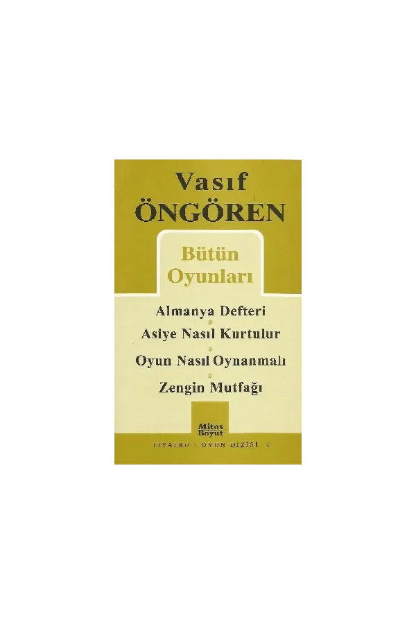 Vasıf Öngören - Bütün Oyunları