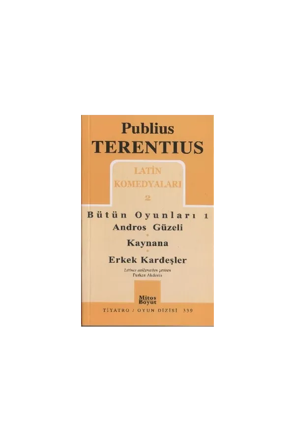 Publıus Terentius - Bütün Oyunları 1