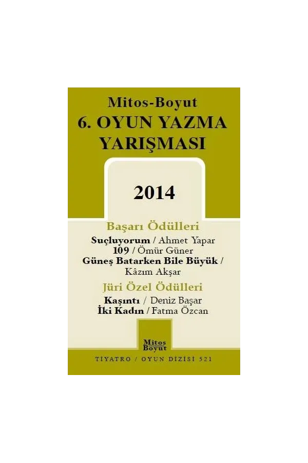 Mitos-Boyut 6. Oyun  Yazma Yarışması