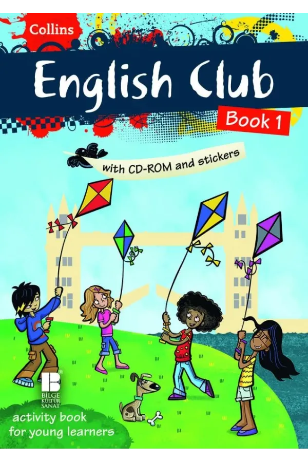 Collins English Club Book 1 Çıkartmalı & CD'li