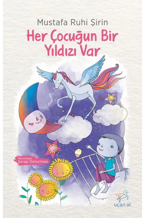 Her Çocuğun Bir Yıldızı Var: Siyah-Beyaz resimli baskı