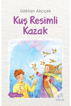 Kuş Resimli Kazak