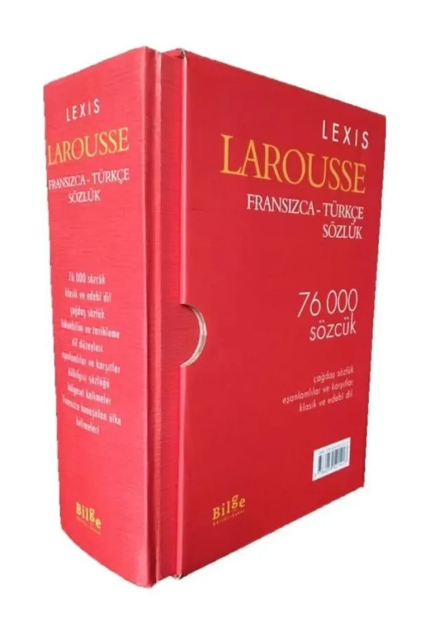 Larousse Lexis Fransızca-Türkçe Sözlük: Türkçe Sözlük