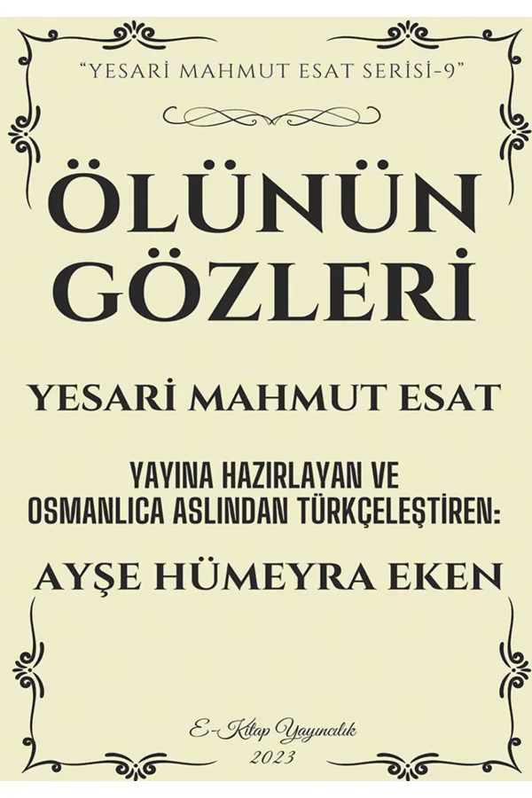 Ölünün Gözleri