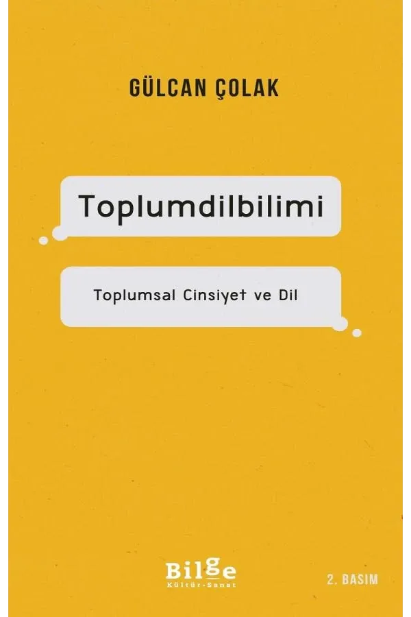 Toplumdilbilimi-Toplumsal Cinsiyet ve Dil