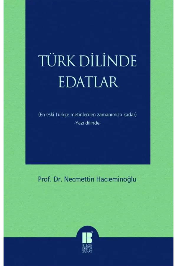 Türk Dilinde Edatlar