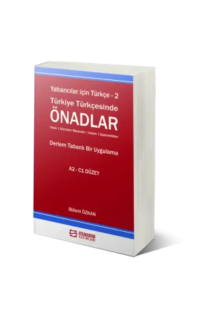 Yabancılar İçin Türkçe - 2 Türkiye Türkçesinde Önadlar