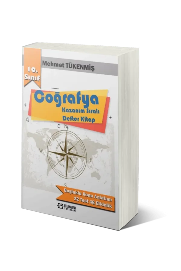 10. Sınıf Coğrafya Kazanım Sıralı Defter Kitap