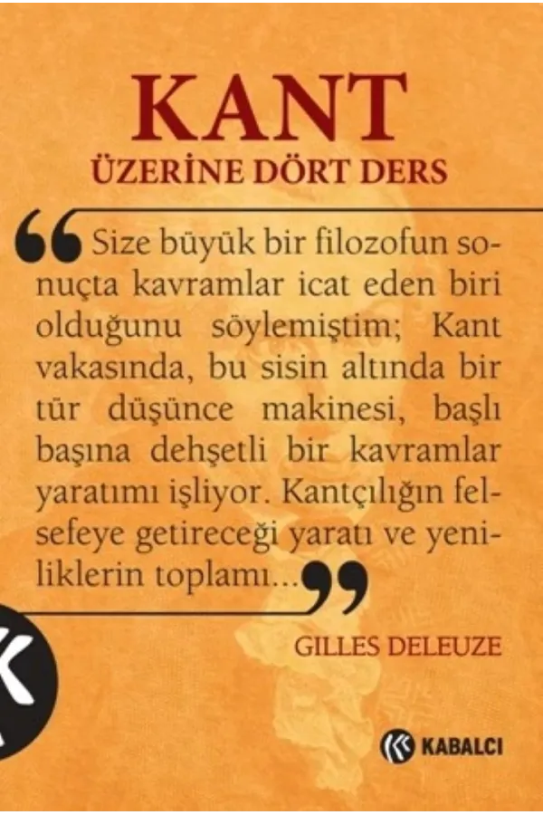 Kant Üzerine Dört Ders