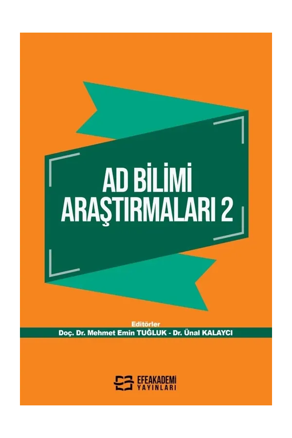 Ad Bilimi Araştırmaları 2