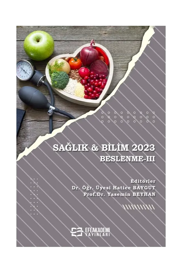 Sağlık & Bilim 2023: Beslenme-Iıı