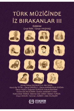Türk Müziğinde İz Birakanlar Iıı
