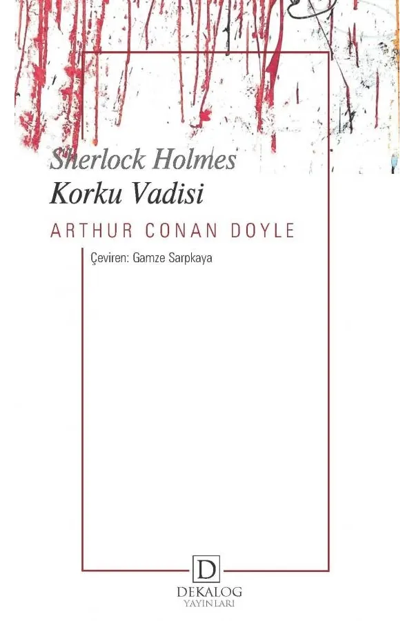 Sherlock Holmes-Korku Vadisi (Cep Boy)