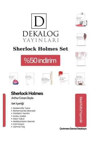 Sherlock Holmes 8'li Set (Cep Boy)