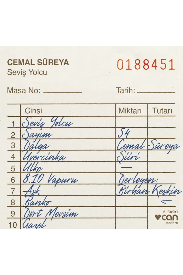 Seviş Yolcu Cemal Süreya