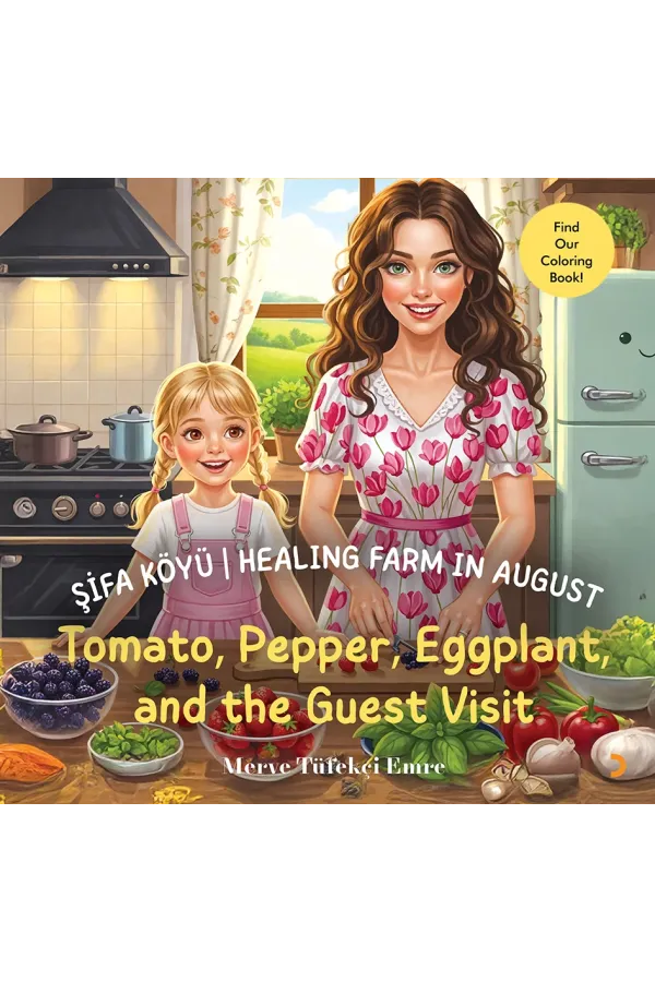 Şifa Köyü / Healing Farm in August – Tomato, Pepper, Eggplant, and the Guest Visit
