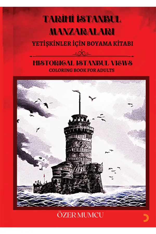 Tarihi İstanbul Manzaraları – Yetişkinler için Boyama Kitabı