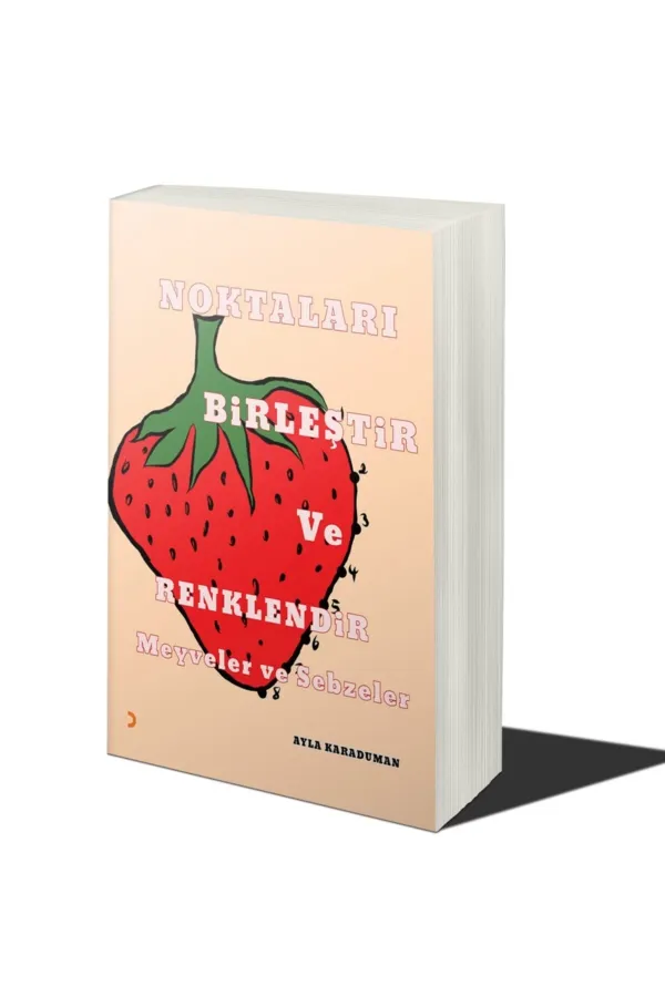 Noktaları Birleştir ve Renklendir Meyve ve Sebzeler