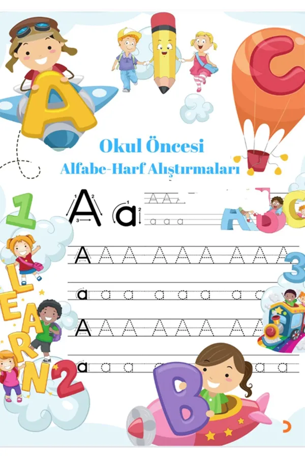 Okul Öncesi Alfabe – Harf Alıştırmaları