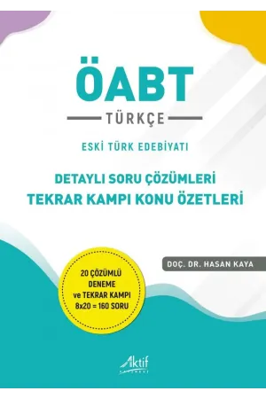 ÖABT Türkçe - Eski Türk Edebiyatı