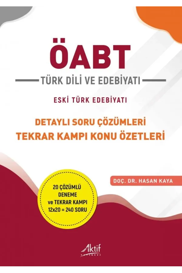 ÖABT Türk Dili ve Edebiyatı - Eski Türk Edebiyatı