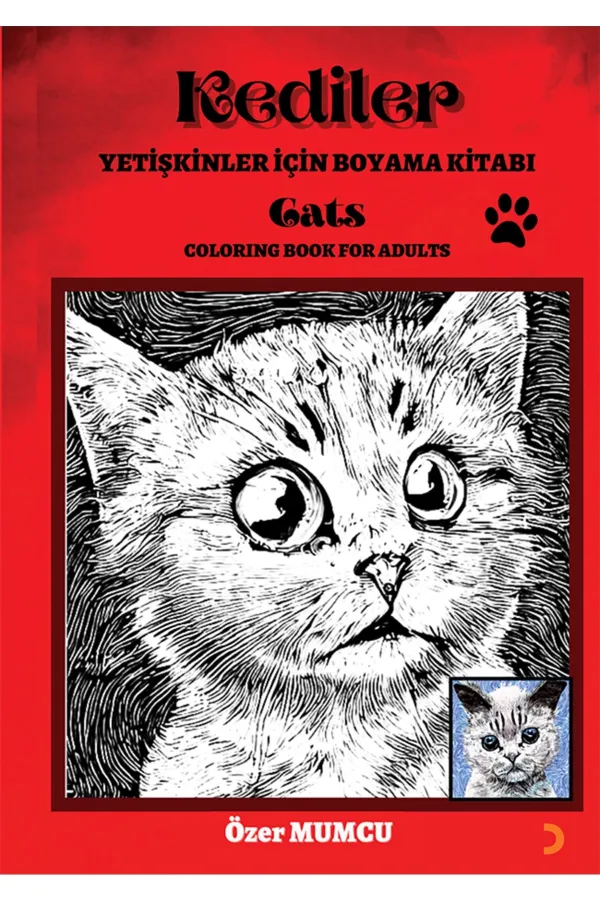 Kediler – Yetişkinler için Boyama Kitabı
